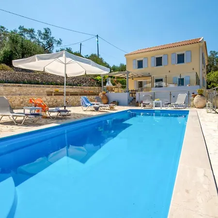 Villa Constadina Large Private Pool Ac Wifi Mastoratika